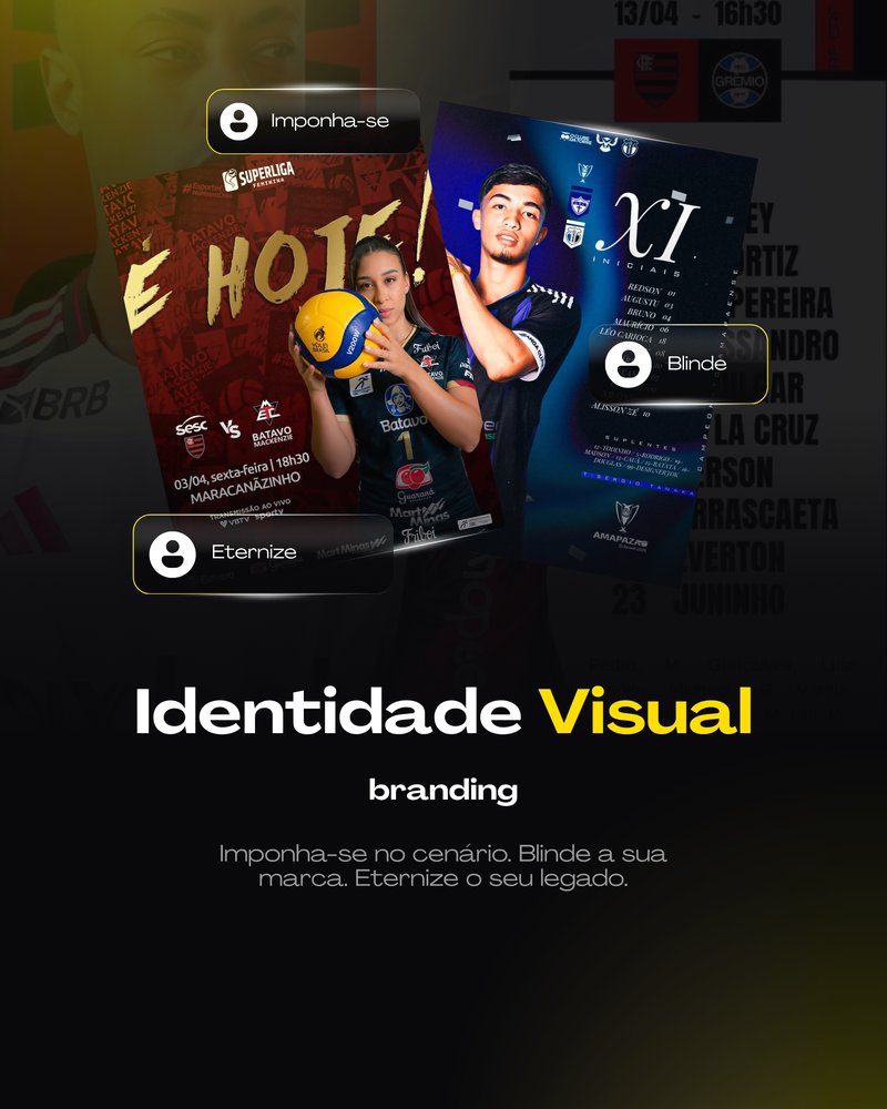 Identidade Visual esportiva completa